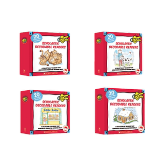 【限时特价 送音频 自然拼读启蒙版】学乐解码小读者Decodable Readers小分级分级绘本英语启蒙高频词Buddy Readers牛津树辅助读物