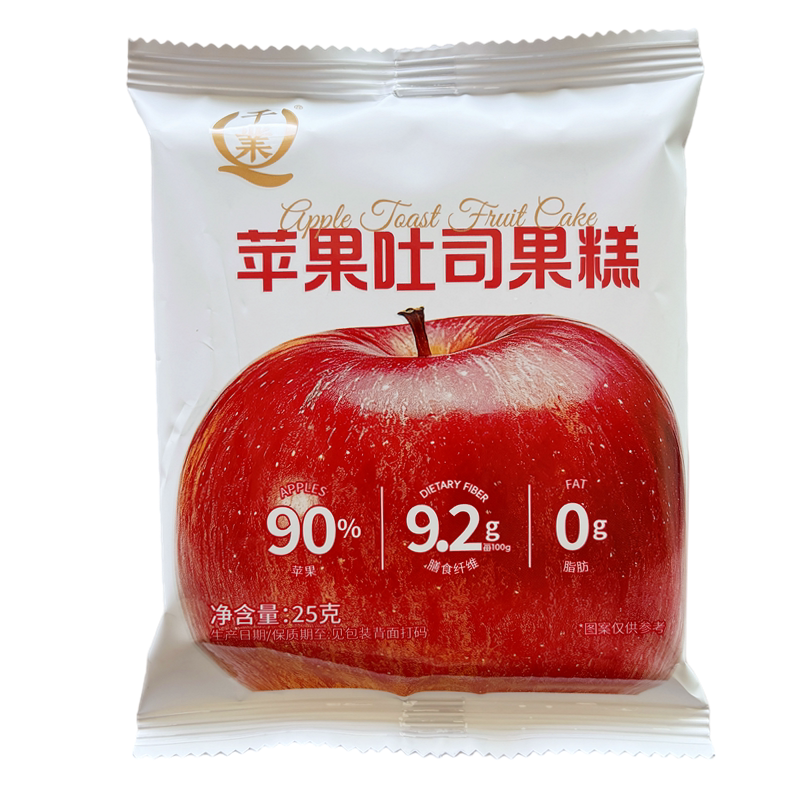 千业苹果吐司果糕营养即食早餐