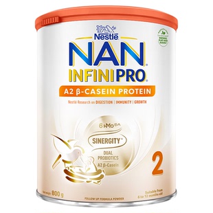 雀巢能恩全护A2 2段800g6HMO蛋白益生菌奶粉婴幼儿牛奶粉港版二段