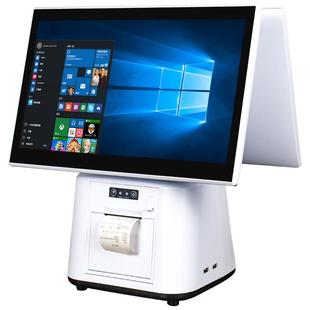 餐饮超市收银机零售便利店小型扫码收款机奶茶饭店面馆点餐机外卖点单机点菜机商用收银系统软件管理一体机