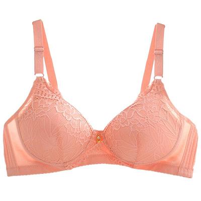 中年文胸内衣无钢圈薄杯聚拢定型