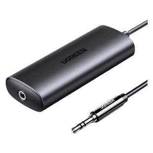 绿联音频共地隔离器3.5mm音响噪音共地滤波器消除器变压信号干扰降噪去噪AUX电脑音箱音响功放车载电流声杂音