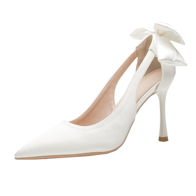 婚纱照高跟鞋女胖脚宽肥春季