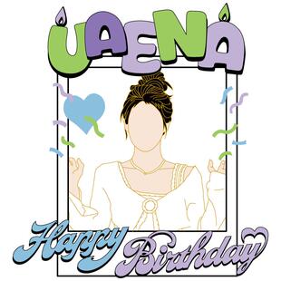IU李知恩周边Uaena生日快乐金属徽章胸针礼物应援正版小卡同款T恤