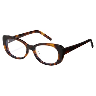 PLASTIC BRAIN猫眼镜框韩系复古近视镜素颜神器可配近视眼镜女