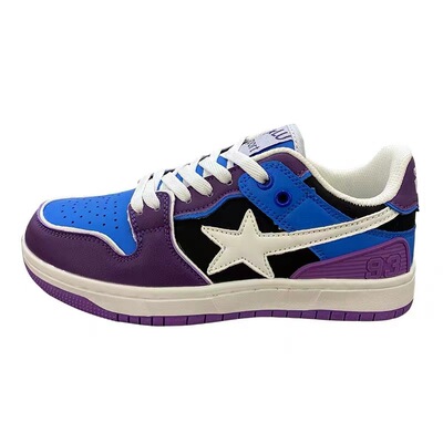 潮流美式复古运动鞋情侣