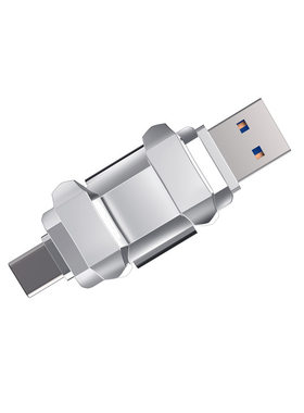 2TB固态硬盘Type-C双接口手机电脑两用USB3.2固态U盘大容量1TB
