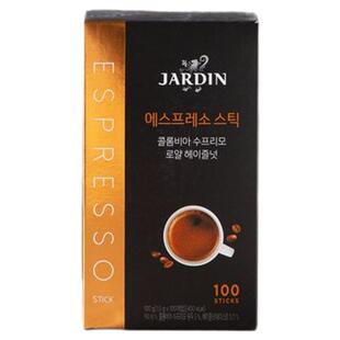 韩国原装进口Jardin榛果香草无砂糖美式速溶黑咖啡