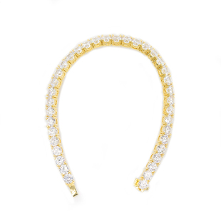 WBJ定制珠宝4mm网球手链满镶嵌手链S925银纯银镀金银饰 hiphop