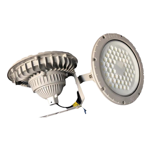 防爆灯LED隔爆型车间工厂房照明灯仓库灯罩加油站灯消防安检100W