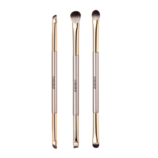 欧亿姿眼影刷眼妆晕染双头卧蚕眼线刀锋眼部小号便携动物毛化妆刷