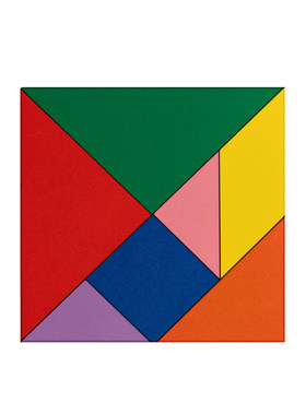 木质七巧板益智拼图创意趣味玩具