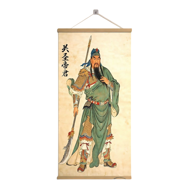 关圣帝君武财神招财挂画