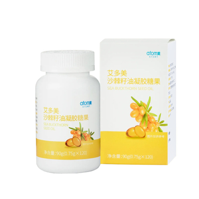 艾多美沙棘籽油凝胶糖果肝胃健康