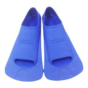 洲克成人脚蹼新款儿童短脚蹼游泳装备浮潜防滑脚蹼短蛙鞋通用包邮