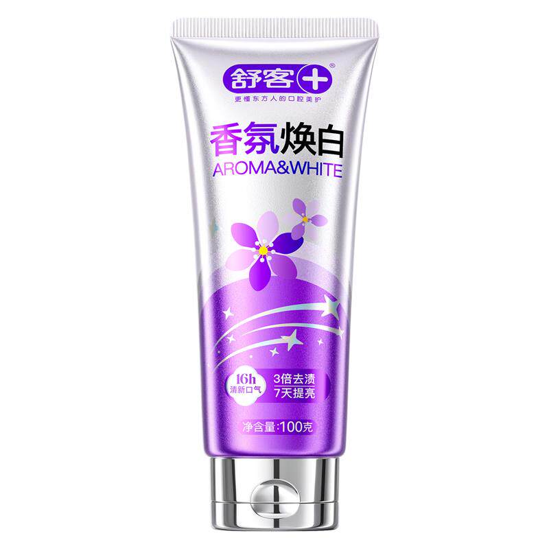 舒客香氛焕白牙膏清新口气