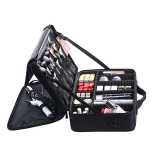 大容量化妆包女便携化妆品收纳包袋专业化妆师跟妆手提箱盒化妆刷
