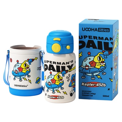 uooha悠饮保温杯不锈钢大容量