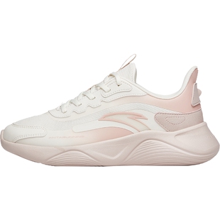 安踏凌云跑鞋女软底减震跑步鞋休闲透气运动鞋健身跳绳鞋轻便女鞋