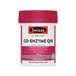 澳洲Swisse斯维诗辅酶q10软胶囊高含量保护心脏血管备孕调理180粒