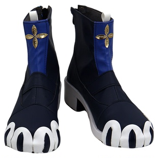 彩虹社 虚拟主播 叶琉璃cosplay鞋cos鞋来图定做动漫演出鞋定制