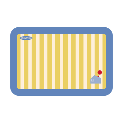 okay韩系条纹沥水垫厨房水池台面吸水垫高级感餐桌隔热防滑保护垫