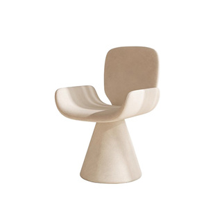 北欧奶油化妆椅旋转餐椅客厅餐桌椅卧室化妆凳实木梳妆台靠背椅子