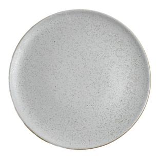 目外新品陶瓷平盘家用6.5英寸高级感亚灰白色餐盘创意早餐盘浅盘