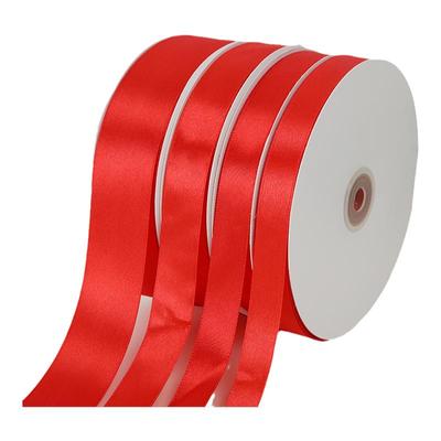 红色丝带缎带绸带蛋糕花束礼品盒