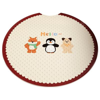 浴室可爱暴击吸盘地垫萌到心坎里