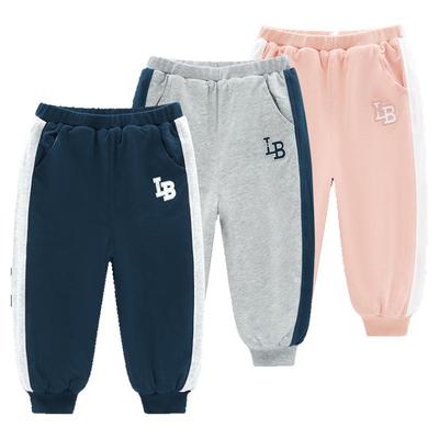 拉比儿童束口保暖80g棉长裤