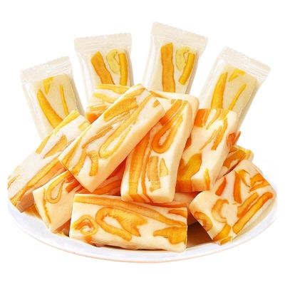 芒果草莓奶糕厚乳牛扎软糕点零食