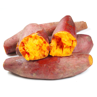 新鲜现挖红薯糖心蜜薯正宗湛江沙地西瓜红番薯无筋无丝超甜烤地瓜