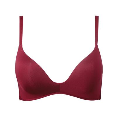 歌瑞尔光面无痕小胸聚拢文胸罩