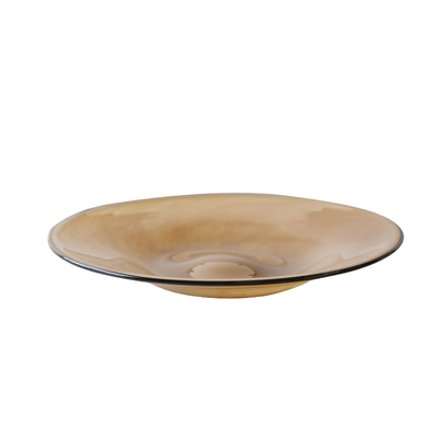 水果盘客厅茶几家用轻奢高档精致高颜值零食摆放盘干果糖果玻璃盘