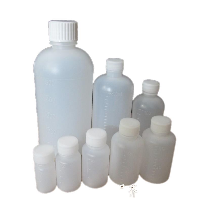 半透明水剂瓶带盖小瓶子塑料瓶带刻度专业液体瓶药水瓶分装瓶酒精