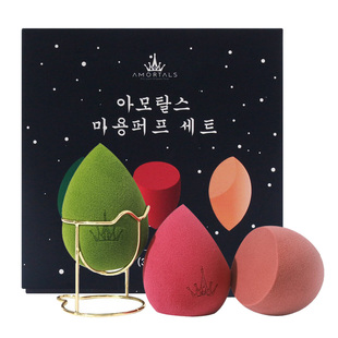 甄选 Q弹不吃粉！尔木萄美妆蛋超软干湿两用上妆服帖多种切面设计