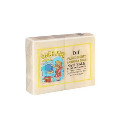 DIL 马赛手工洗衣皂内衣皂内裤肥皂清洁污渍除螨大块肥皂250g*2块