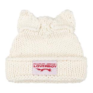 Charles Jeffrey LOVERBOY 限定 oversized 猫耳毛线帽潮流针织帽
