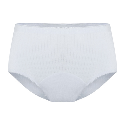 FIRSTMIXA裤系列中腰条纹抗菌全棉裆裆部加长舒适无痕三角内裤女