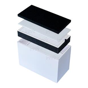 艾灸滤网烟雾净化器滤芯焊锡激光打标初效水洗吸油中效高效过滤棉