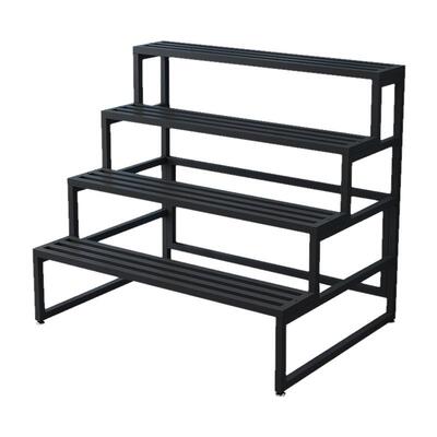 全钢花架置物架阳台落地式花盆架