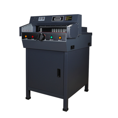 宝预数控切纸机裁纸刀图文店自动裁纸机办公厚层电动切纸刀大型智能裁纸器A4裁切机重型裁刀切割机MQ-4505VS+