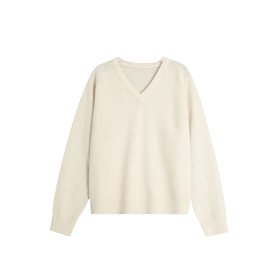 新款显瘦宽松松弛感慵懒风针织衫