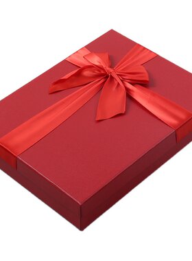 长方形商务风超大生日精美礼品盒