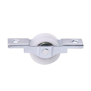 门窗轮橱柜移门轮中号尼龙凹轮塑钢门窗滑轮带槽轮子滚轮推拉轮