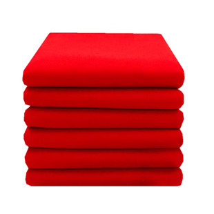 二尺六寸红布正方形2.6尺红布2尺6纯棉红布结婚开业婴儿专用喜事