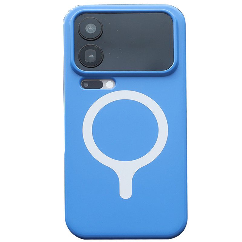 绽光粉INS撞色Magsafe磁吸壳适用小米17Pro手机壳独立按键Xiaomi17ProMax软边保护壳超薄磨砂17max少女抗指纹