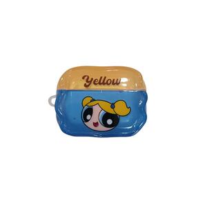 可爱飞天小女警适用AirPods1/2保护套AirPods4代苹果耳机套无线蓝牙耳机壳airpodspro3/2硅胶女款防摔新三代