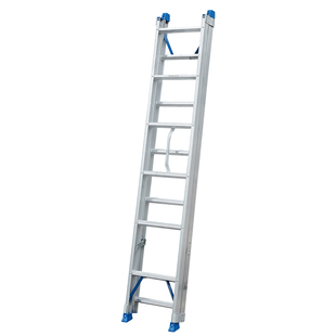 日本长谷川铝合金两连直梯伸缩升降梯工程梯单侧阁楼梯家用耐用LQ